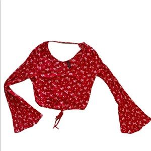 Medium, red blouse from Tilly’s